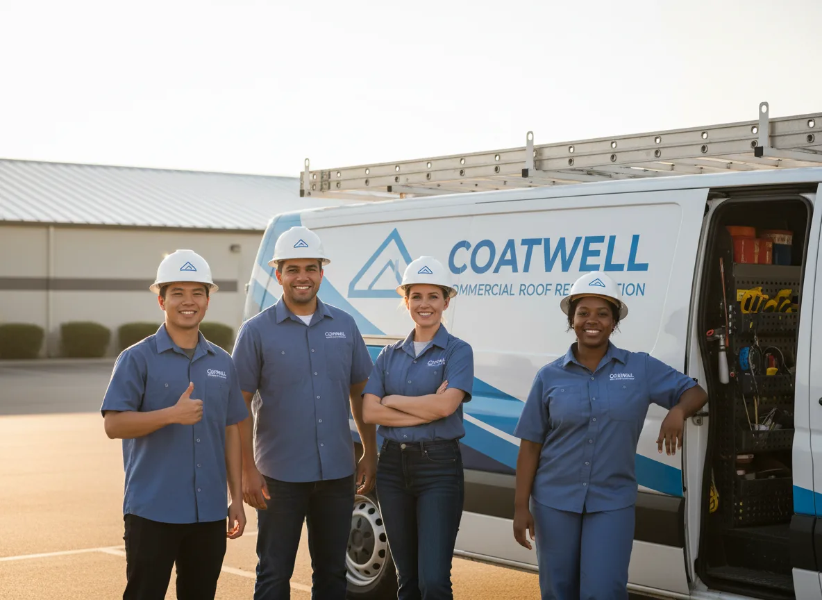 Commercial roof coating company in Montague, TX